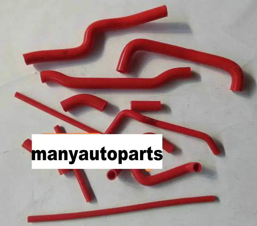 FOR Honda Super Hawk VTR1000F 1997-2005 silicone radiator hose BLK 98 99 00 01 02 03 04 05