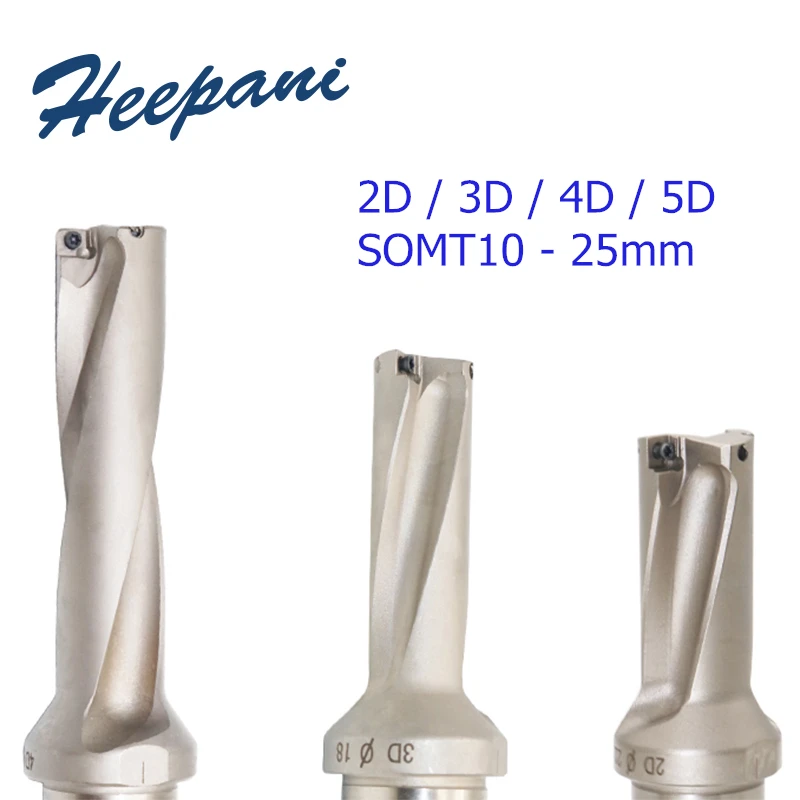 

Free shipping U drilling bit SO flush drill quick drill SOMT10 - 25mm 2D / 3D / 4D / 5D cnc machine indexable drilling hole bits