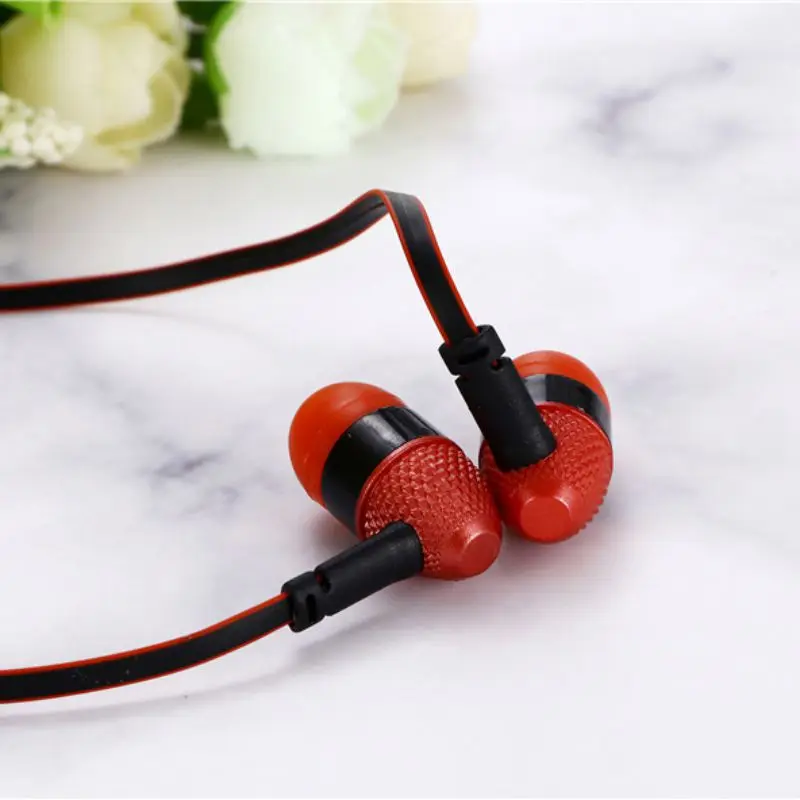 CY-034 In-ear Wired Earphones 3.5mm Aux Noise Cancelling Earbuds For iPhone Huawei Xiaomi SamSung PC Laptop