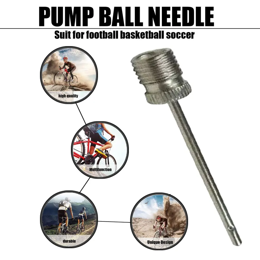 Sports Inflating Needle Pin Nozzle Football Basketball Soccer Ball Air Pump