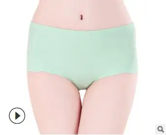 Плюс размер 4XL Fit 100 кг женские невидимые бесшовные мягкие стринги нижнее белье, трусики, нижнее белье трусики - Цвет: 7