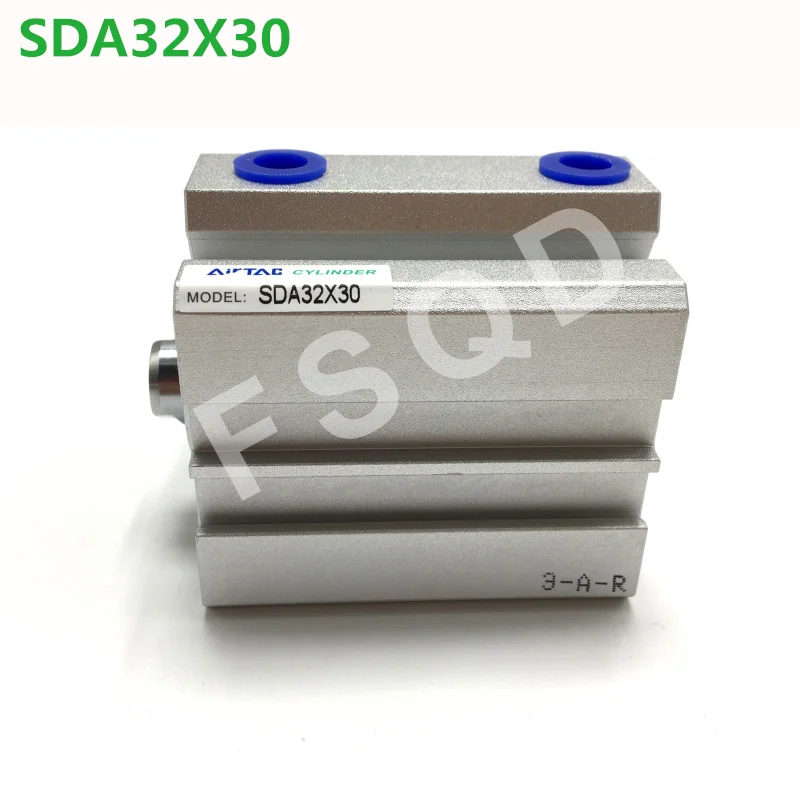 SDA32X5 SDA32X10 SDA32X15 SDA32X20 SDA32X25 SDA32X30 SDA32X35 FSQD Airtac Тонкий пневматический цилиндр