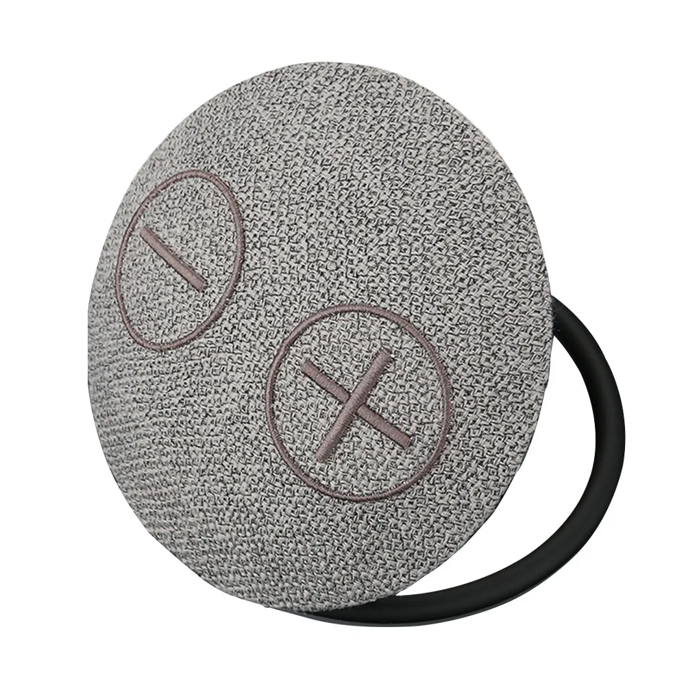 Ретро стиль Lossless Многофункциональный Bluetooth динамик стерео сабвуфер HIFI Кнопка сенсорная Поддержка TF карта беспроводной портативный - Цвет: Grey