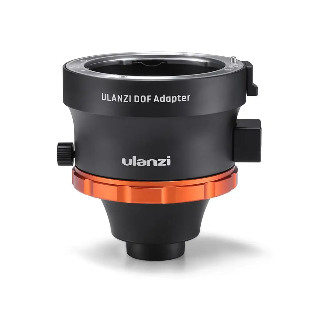 

Ulanzi DOF Adapter E Mount Full Frame Camera Lens Adapter Smartphone SLR/DSLR & Cinema Lens Adapter for iPhone Andriod Phones