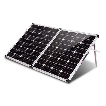 

KOMAES solar panel manufacturers in china 200 Watts 12Volts Monocrystalline Solar Panel Folding 2Pcs 100W