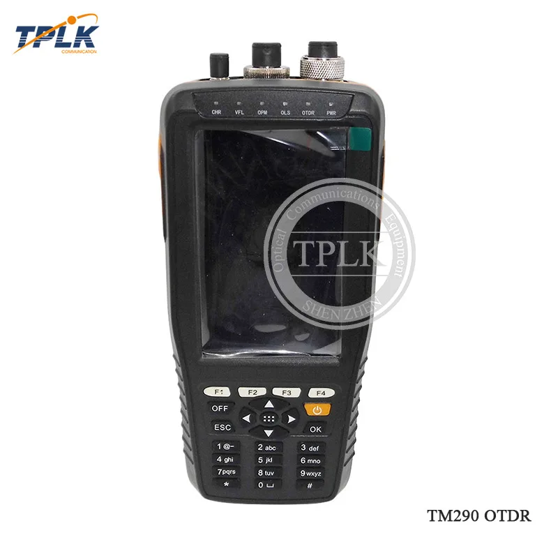 Without touch screen Горячая TM290 Мини Смарт OTDR 1310/1550nm с VFL/OPM/OLS сенсорный экран OTDR оптический рефлектометр времени домена - Цвет: Without touch screen