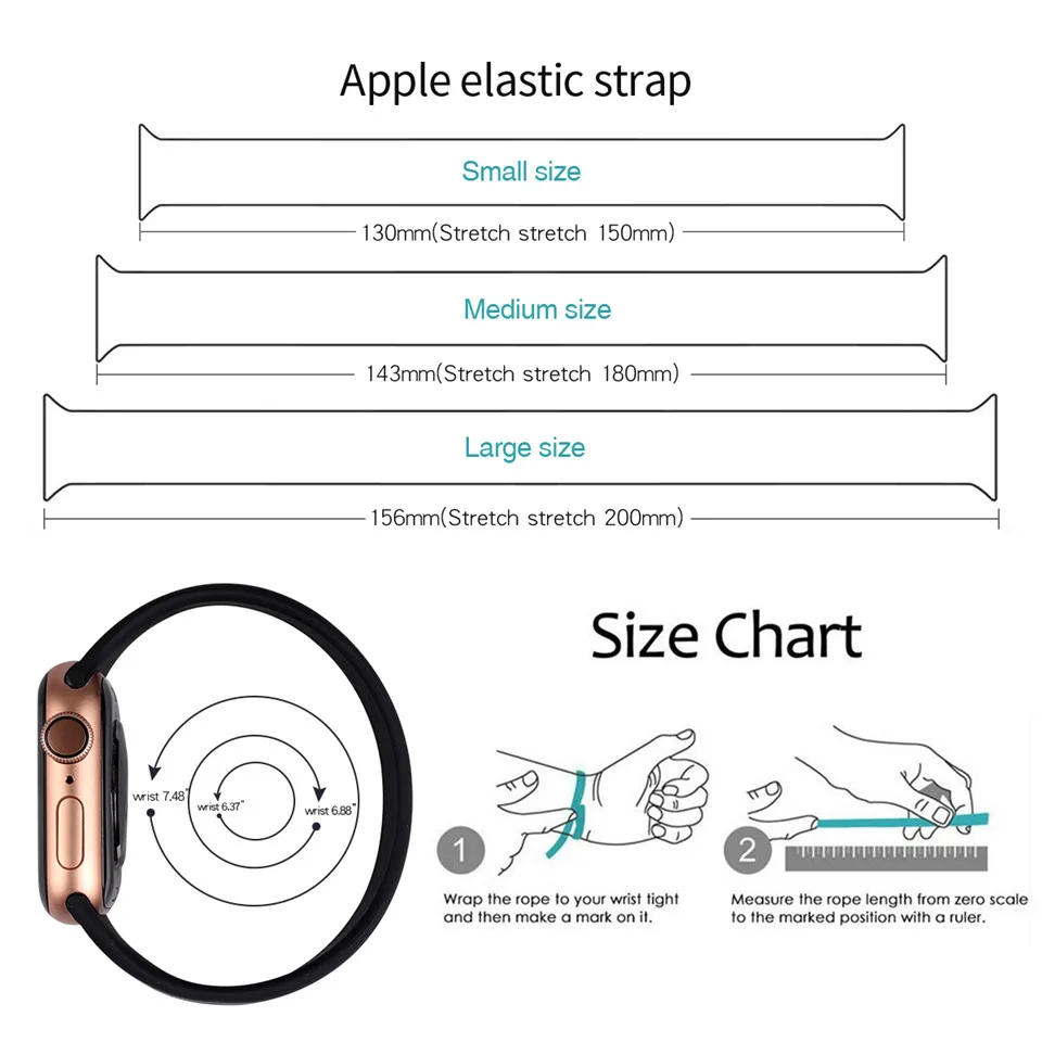 Essidi браслет из мягкой резины ремешок для Apple Watch серии 1 2 3 4 5 Смарт 38 мм 40 42 44 часов