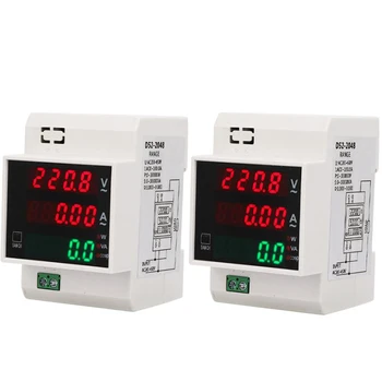 

Best Digital Energy Meter Din Rail LED Active Power Factor Multi-Functional Power Met Power Meter