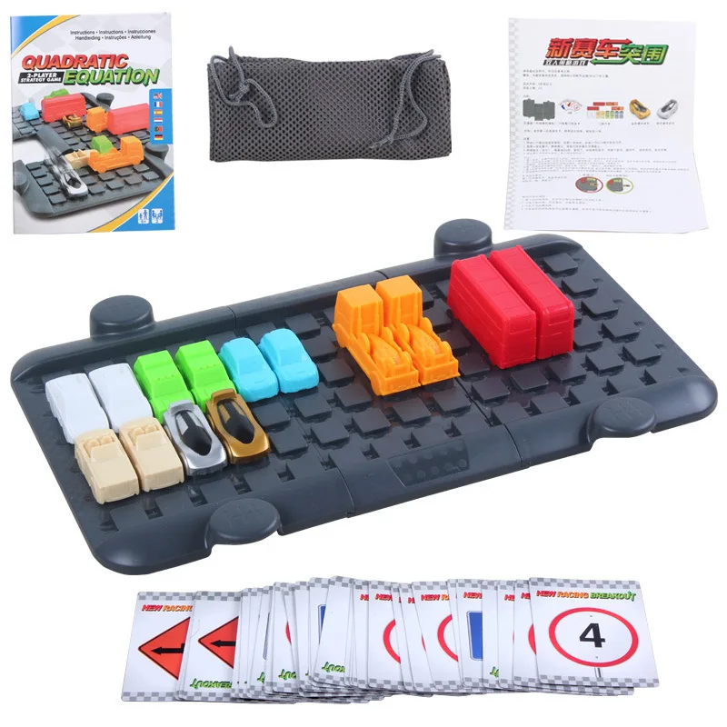 

2017 New Style Hot Sales Race Car Breakthrough Toy Children Exercise Logical Thinking Educational Checkpoints Interactive Game