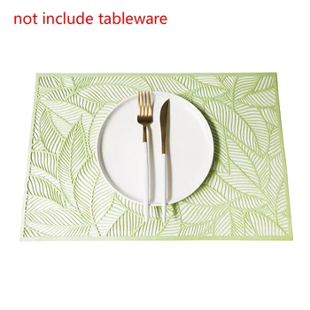 

4pcs PVC Table Pads Thermal Insulation Coffee Tea Cup Pads for Kitchen Restaurant Table Ornament