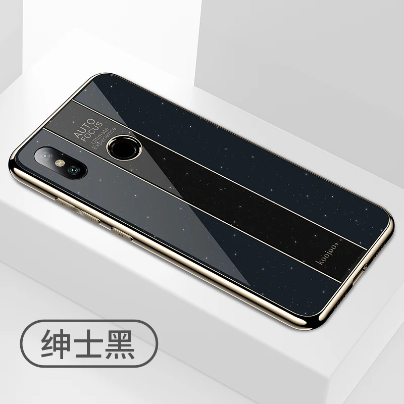 Чехол для телефона huawei Honor 8X Max ударопрочный чехол из ТПУ+ стекло для ПК зеркальная задняя крышка для Honor 8 X Funda huawei Honor 8 x