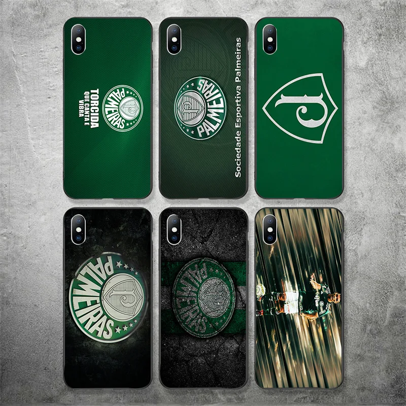 Phone Case Lima Case For Iphone Diy For Palmeiras Fc Case Black Soft Tpu For Iphone 11pro X Xr Xs Max 7 8 7plus 6 6s 5s Se 5 Half Wrapped Cases Aliexpress