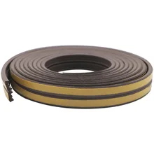 E Тип 9X4 мм автомобиль Doot противоугонные двери и окна резиновые украсть полосы антиколлизия уплотнительная полоса деревянные двери самоклеющиеся Wate