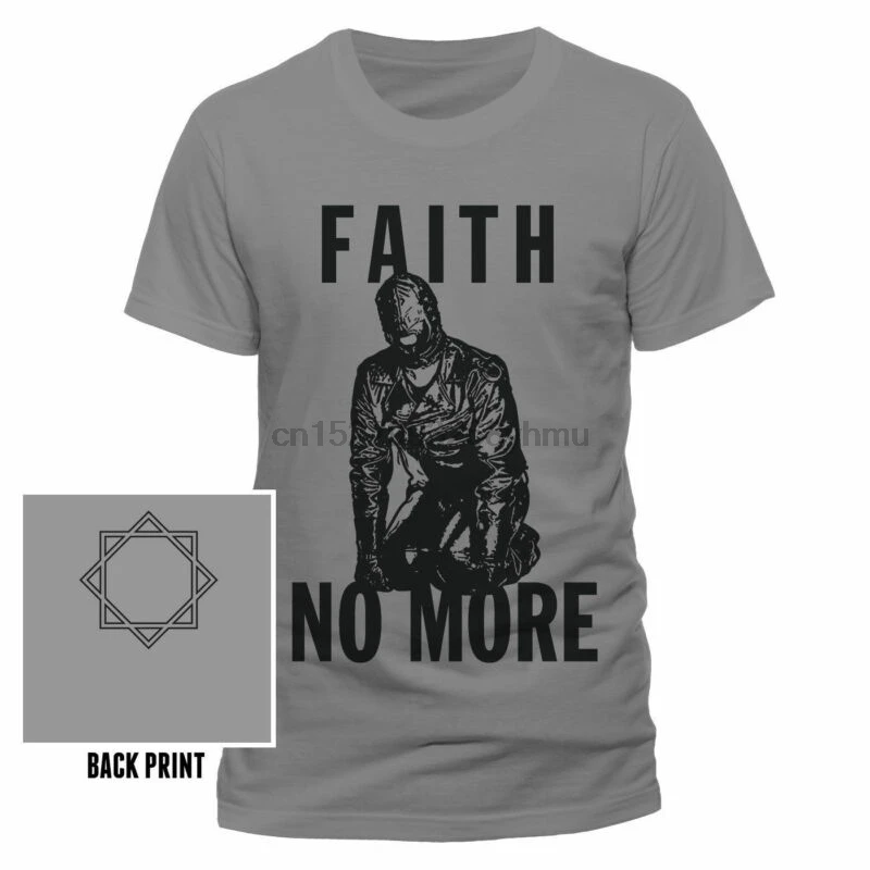 Мужская серая футболка Faith No More - Gimp | одежда