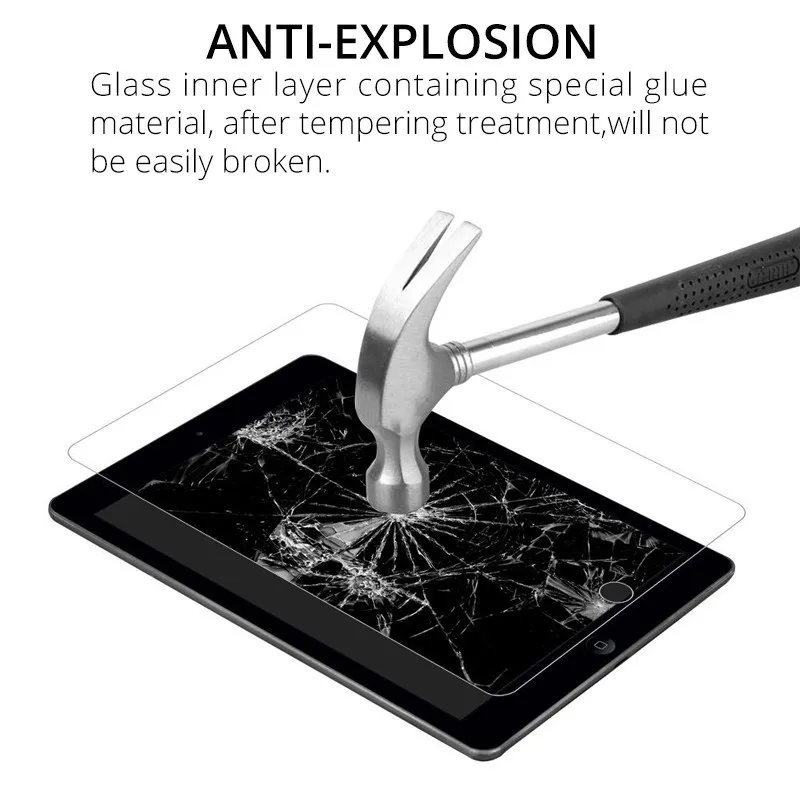 Для iPad 10 2 дюйма закаленное стекло экранный протектор 2019 HD прозрачное