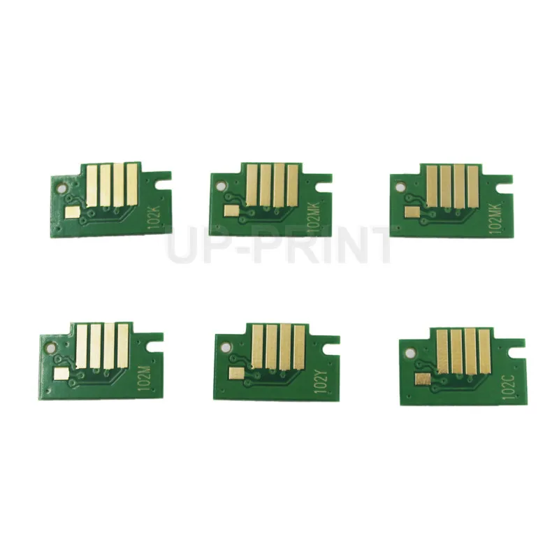 Постоянный чип PFI102 до 1 шт совместимый с картриджем принтера Canon IPF500 IPF600 IPF700 IPF510