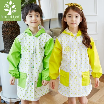 

Long Outdoor Cute Kids Raincoat Cartoon Yellow Travel Raincoat Waterproof Lightweight Chubasquero Hombre Household Items MM60YY