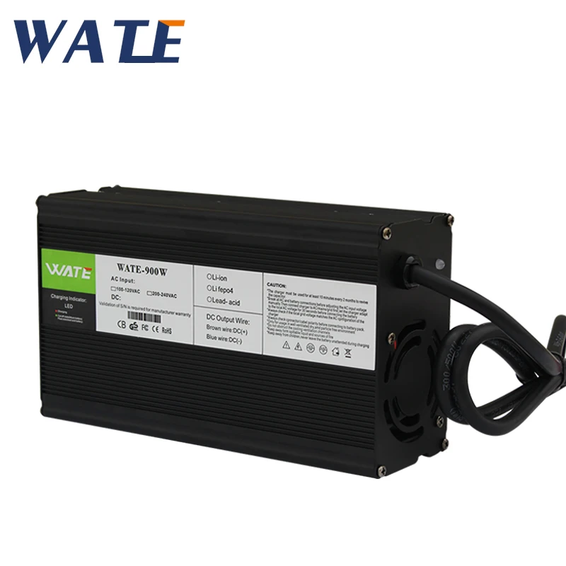 

58.4V 48V 15A LiFePO4 Bike Battery Charger 58.4V For 48 Volt 16S Iron Phosphate LFP Ebike Forklift Scooter Motorcycle