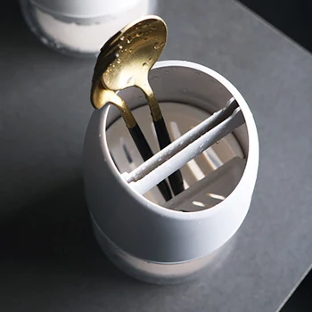 

Kitchen Organizer Tableware Storage Shelf Detachable Hollow Drainer Drying Rack Dishes Holder for Chopsticks Spoon Fork Knife 3