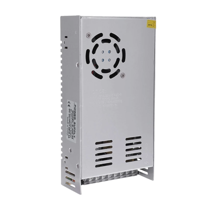 48V 8.3A 400W DC Регулируемый импульсный источник питания серебристый