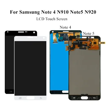 

LCD Replacement For SAMSUNG Galaxy Note 4 N910 LCD Display Touch Screen Digitizer For Samsung Note 5 N920F N920A/V/T/P LCD