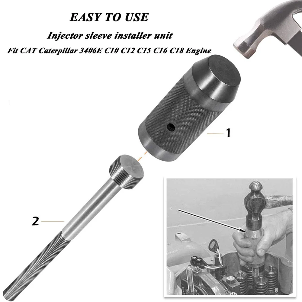 9U-6891 Injector Sleeve Remover 9S9082 tool 9U-7227 Injector Height Gauge Tool