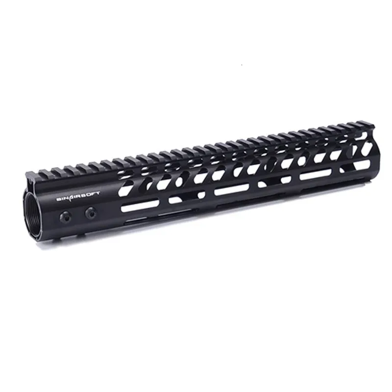 SINAIRSOFT свободном Ultra Slim Rail Системы Handguard монолитную легкий с ствола Гайка для страйкбола AEG GBB AR15