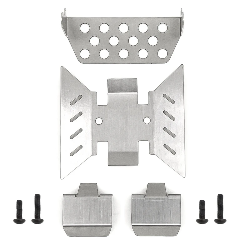 

Metal Front Guard Axle Protective Plates Bottom Chassis Armor Set RC Car Parts