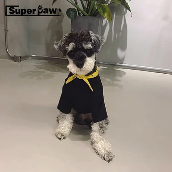 

Fashion Summer T-shirt Corgi Schnauzer Vest Pet Clothes Dogs Clothing Cat Dog Apparel Pug Teddy Costume Dropshipping GKC16