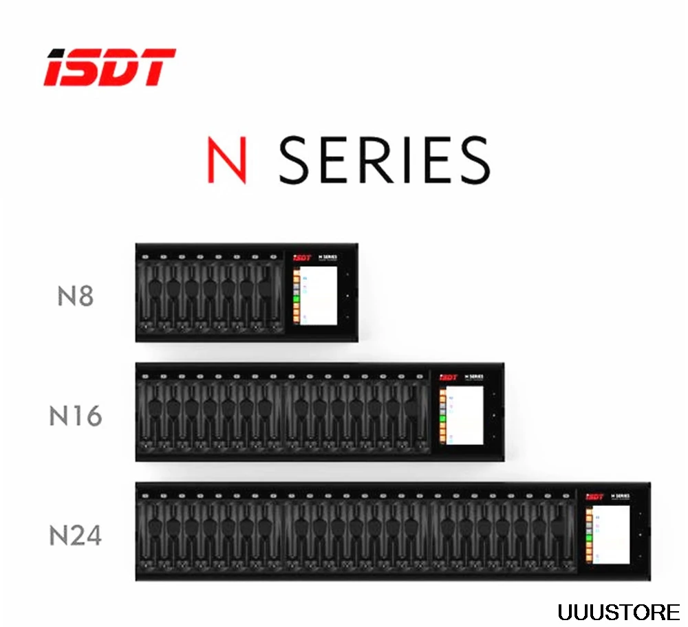 Зарядное устройство ISDT N8 N16 N24 AA AAA для аккумуляторов умное зарядное постоянного