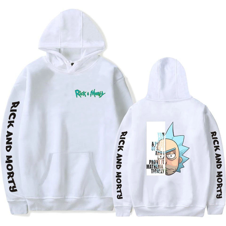  Men/women rick and morty season 4 Hoodie Sweatshirt 2019 ricky and morty hoodie Spring Autumn Male/