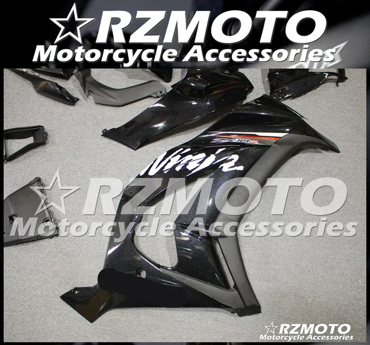 ABS мотоцикл обтекатель комплект для KAWASAKI ZX-10R 2011- год кузов литьевая форма Магазин № 2055
