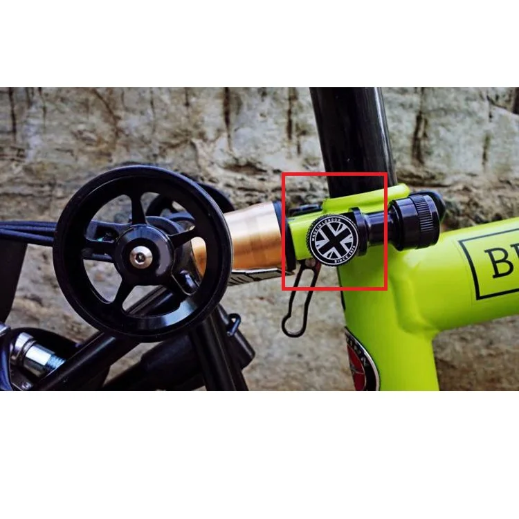 Brompton складной велосипедный Подседельный штырь быстросъемная гайка амортизатор