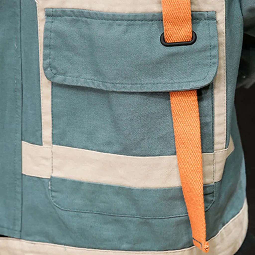 SAGACE INS куртка бомбер с капюшоном для мужчин 2020 Мужская Уличная Лоскутная ветровка