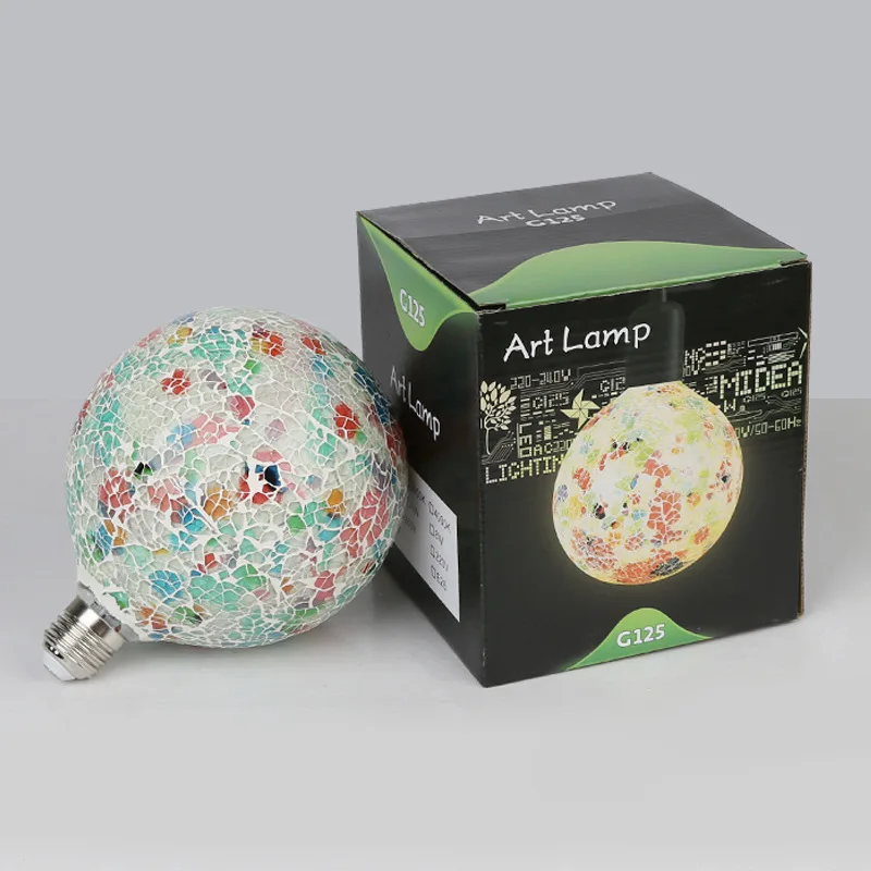 Классический дизайнерский светодиодный светильник с цветными лампочками