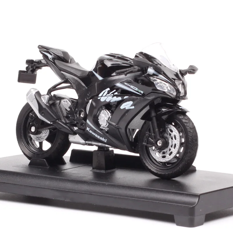 1:18 Масштаб Welly мини Kawasaki 2017 ниндзя ZX10 RR для мотокросса езды на мотоцикле