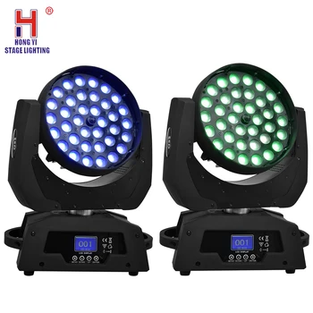 

Moving Head Led 36x12W Wash Light RGBW 4in1 High Brightness For Party Disco DJ Show Lighting