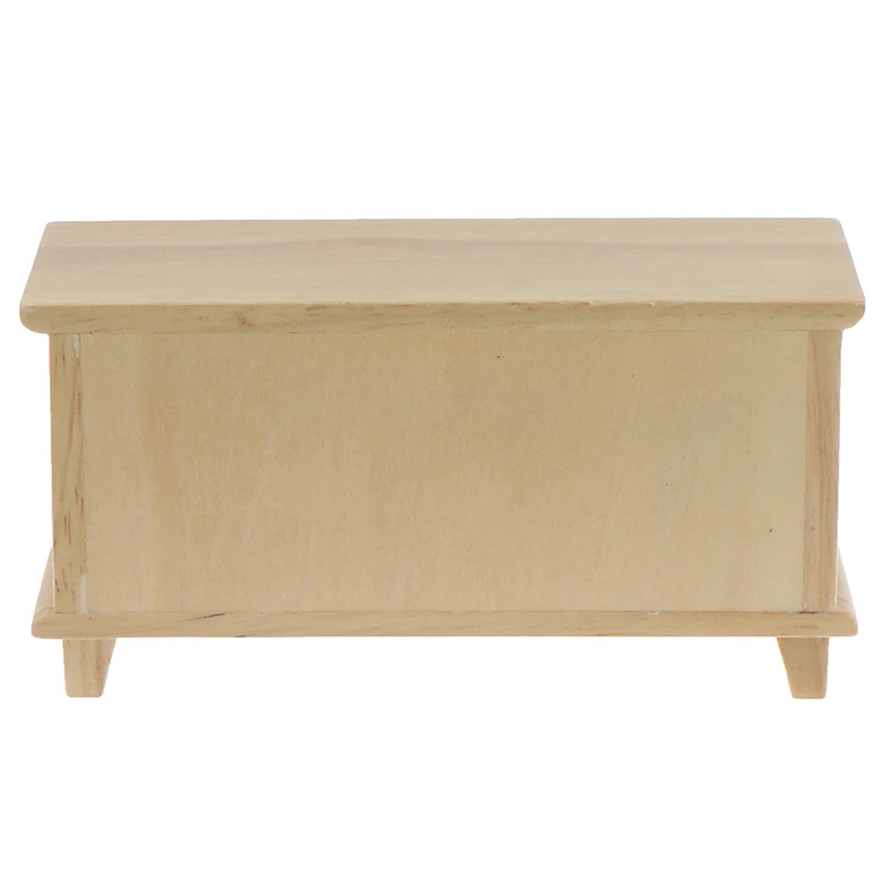 1/12 Масштаб Кукольный домик миниатюры ТВ шкаф стол Деревянные игрушки мебель кукольный дом ручной работы