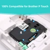 Labelife TZe-231 tze label tape Compatible for Brother P-touch Label Maker for PT-D200 12mm Black on White brother labeler tz231 ► Photo 2/6