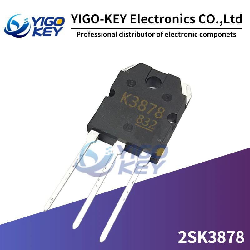 5 шт. 2SK3878-247 MOS полевой транзистор K3878 TO-3P 3878 TO3P Новый | Электронные компоненты и