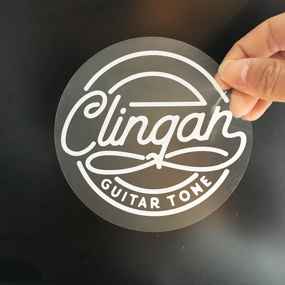 

CMYK printing Waterproof Custom Individually Sheets Kiss Cut Transparent Clear Vinyl Stickers ---PX8019