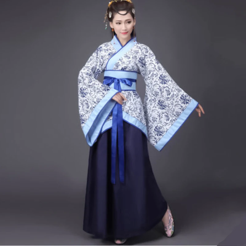 Woman Stage Dance Dress Chinese Traditional Costumes New Year Adult Tang Suit Performance Hanfu Female Cheongsam