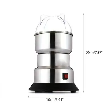 

Multifunctional Stainless Steel Electric Coffee Beans Nut Herb Spice Grinder