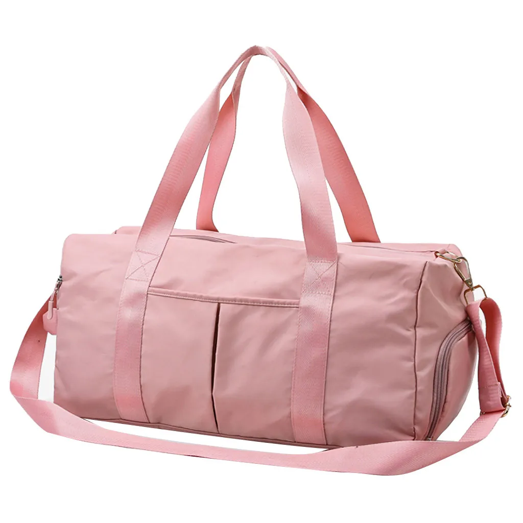 Aelicy Водонепроницаемая женская спортивная сумка для фитнеса на открытом воздухе розовая спортивная сумка для мужчин нейлоновая одежда фитнес-сумка для девочек тренировочные дорожные сумки