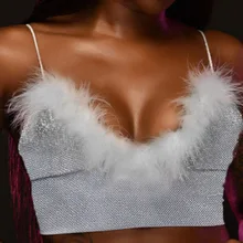 Сексуальный подтяжки сексуальный Кристалл шерсть подтяжки Мода fit waistless женский жилет без рукавов