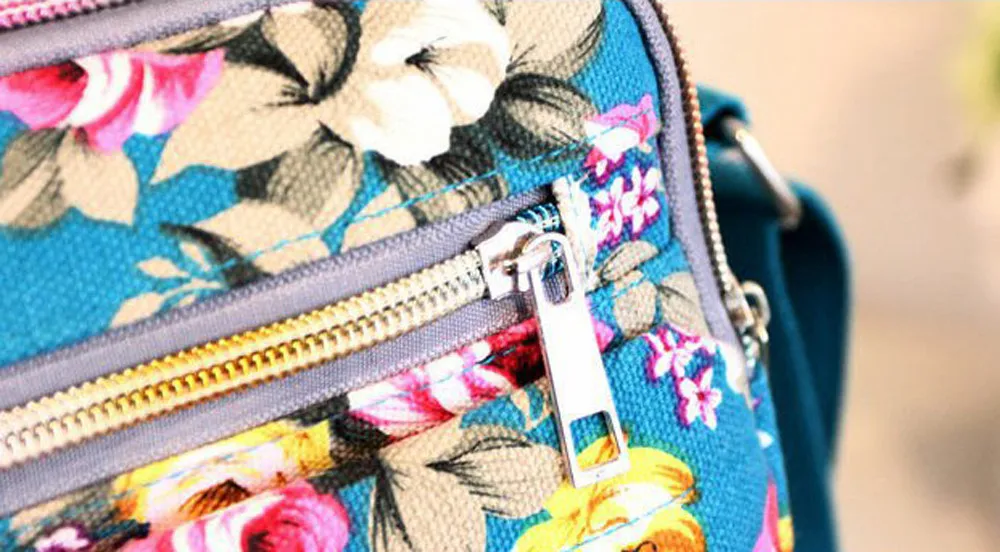 MAIOUMY, модная женская сумка для хранения, сумки для макияжа, холщовая, с цветочным принтом, на молнии, сумка на плечо, женская сумка-мессенджер, косметика, Pouchs