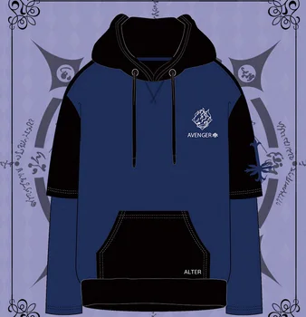

Cosplay Anime Fate/Grand Order Jeanne d'Arc Autumn Winter Men Women Hooded pullover sweatshirt Casual Fake two pieces Coat Hoody
