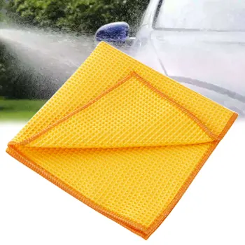 

Waffle Towel Tool Window Car Washing Rag Cleaning Glass Absorbent Home Detailing Soft Microfiber Duster No Lint Honeycomb Cloth