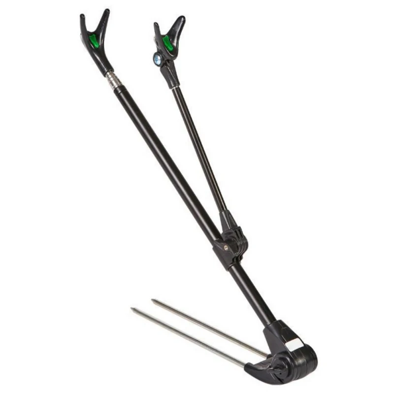 

1.7M 2.1M Telescoping Fishing Rod Stand Bracket Adjustable Ground Pole Racks Detachable Hand Rod Rest Mount Fishing Tool