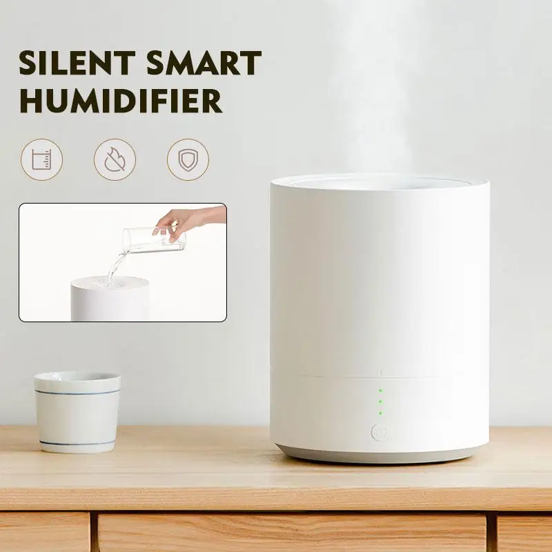 

Humidificador Intelligent Humidifier Aroma Diffuser Ultrasonic Humidifier Mini 2.25L Silent 220V